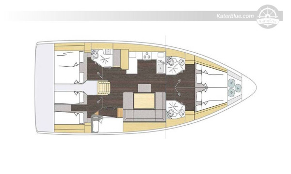2025 manufactured Bavaria C46 sailing yacht Mallorca Spain