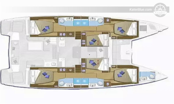 Catamarano Lagoon 50 Fly del 2018 in vendita a Trogir, Croazia.