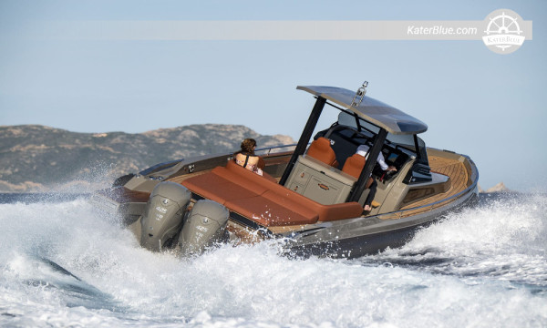 Te koop: gloednieuwe motorboot Stradivari 43 in Albanië.