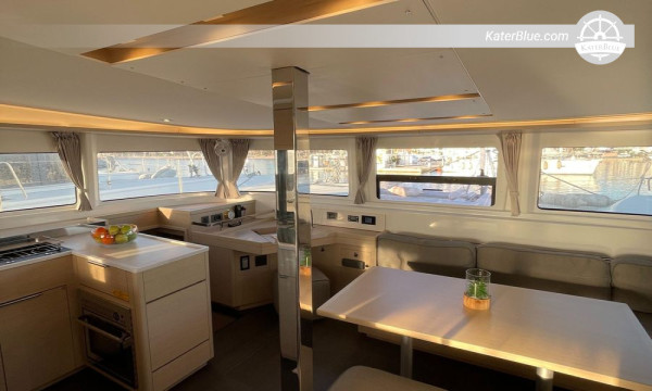 2021 Lagoon 46 Catamaran – 3 Cabins, Flybridge, Advanced Navigation, Located in Antibes, VAT Recovery Eligible