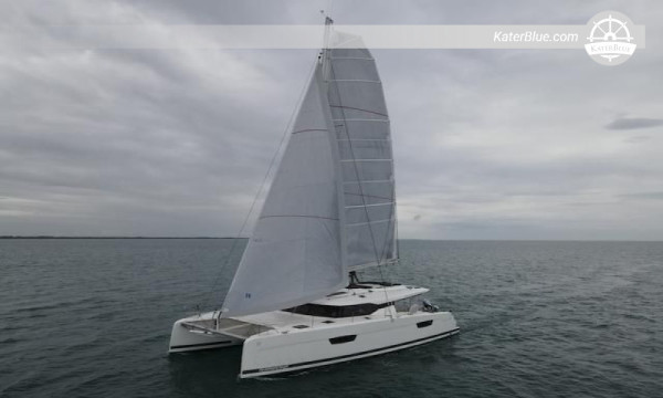 2019 Fountaine Pajot Saona 47 Maestro Catamaran – 3 Cabins, Private Owner, Volvo Engines, Located in Menton, France