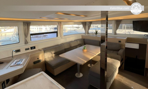 2021 Lagoon 46 Catamaran – 3 Cabins, Flybridge, Advanced Navigation, Located in Antibes, VAT Recovery Eligible