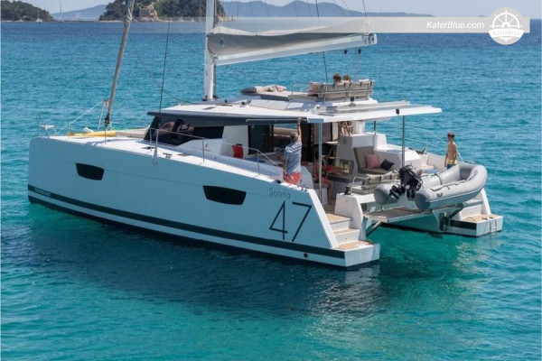 2019 Fountaine Pajot Saona 47 Maestro Catamaran – 3 Cabins, Private Owner, Volvo Engines, Located in Menton, France
