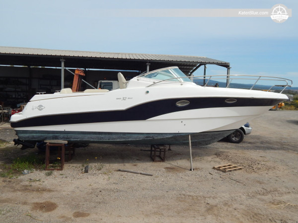 Rio 32 Blu Motor Yacht for Sale – 2006 Build – 9.60m, 1 Cabin, VAT Paid, Sardinia, Italy