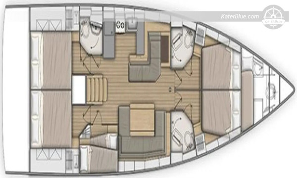 Beneteau Oceanis 51.1 segelbåt till salu - 2023, 14,98 m, 6 hytter, Skradin Kroatien