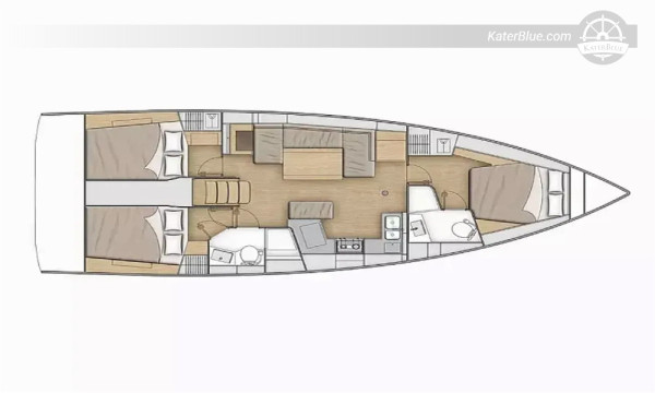 Oceanis 40.1 (2024) till salu – 12,87 m, 3 hytter, Skradin Kroatien