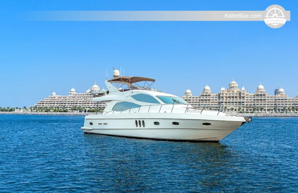 4-6 Saatlik Yat Kiralama – Majesty 61 ile Atlantis, Burj Al Arab ve Dubai Kanalı Turu