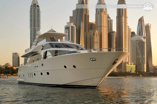 Private 8-Hour Leisure Yacht Cruise from Dubai Marina to Secret Beach, Umm Suqeim & Palm Jumeirah with Swim Stops, Water Toys & Lunch