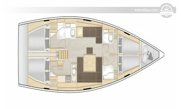 Hanse 458 (2020) till salu – 13,55 m, 4 hytter, Gouvia Grekland
