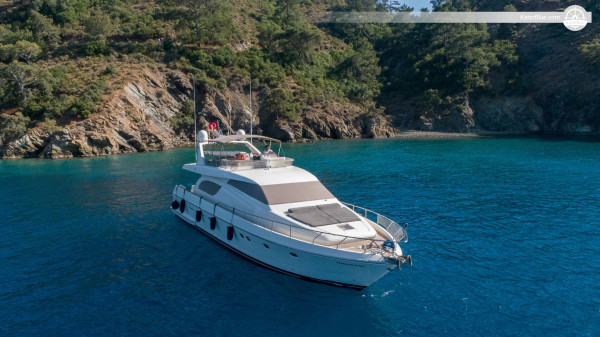 Ferretti 72 Motor Yacht του 1996 προς πώληση – Ανακαίνιση 2020, 4 καμπίνες, Φετιγιέ, Τουρκία