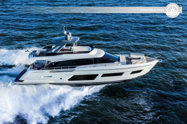 2024 Ferretti Yachts 670 – 67ft Luxury Flybridge Yacht with 3 Cabins for Sale in Bodrum, Turkey
