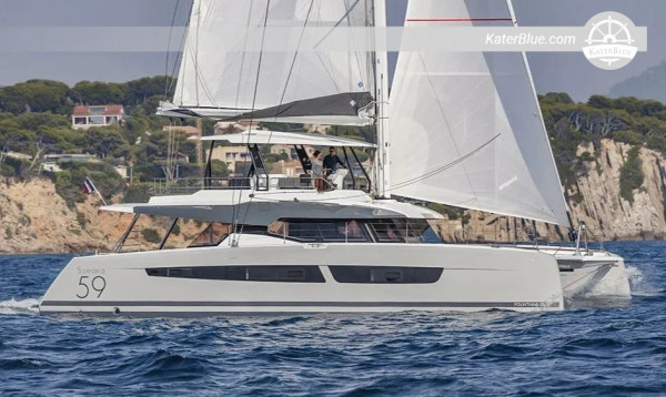 2022 Fountaine Pajot Samana 59 – Luxury 61.5ft Sailing Catamaran with 4 Cabins for Sale in Marmaris, Turkey