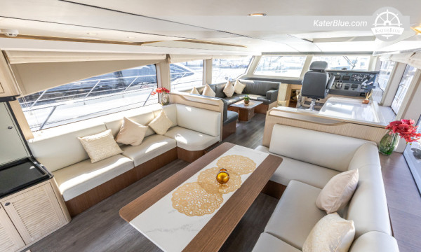 Sky Walker X-53 (2025) Motor Yat Satılık – 16.25m, 2 Kabin, CE-B Sertifikalı, 17 Kişilik Ticari, BAE Kayıtlı