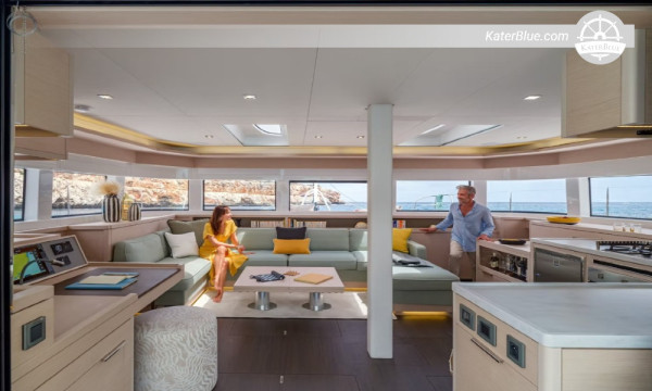 7-Day Crewed Catamaran Charter from Rhodes to Halki, Karpathos, Kasos, Astypalaia, Nisyros & Symi aboard Lagoon 55