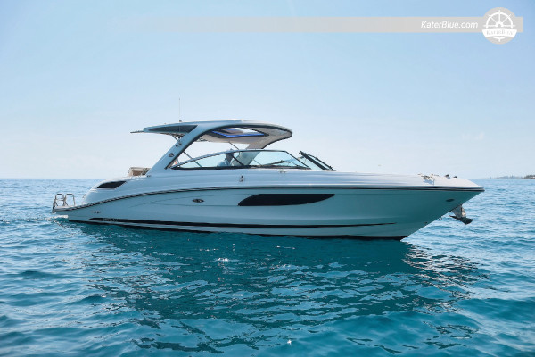 Passeio de meio dia saindo do porto de Ayia Napa - SEA RAY 350 SLX - Grutas Marinhas, Ponte do Amor, Cabo Greco, Baía de Konnos, Lagoa Azul (opcional) - 4 horas - Cruzeiro matinal privativo com skipper
