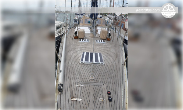 Seagle 55 (1982) for Sale – 17m Classic Italian Blue-Water Schooner, 5 Cabins, Fiumicino, Italy