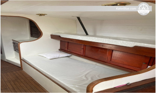 Orca 43 (1980) – Dick Carter Design, 3 Cabins, Fiumicino, Italy