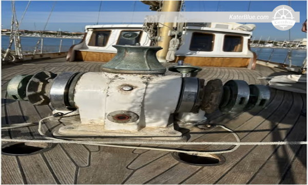 Ketch Steel 59 (1952) for Sale – 17.94m Riveted-Steel Motorsailer, 4 Cabins, Roma, Italy