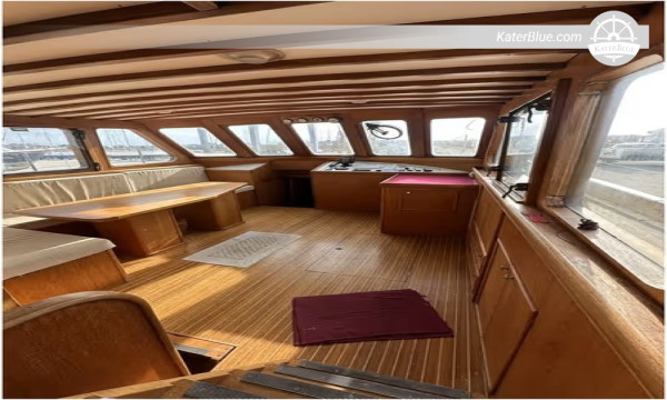 Ketch Steel 59 (1952) for Sale – 17.94m Riveted-Steel Motorsailer, 4 Cabins, Roma, Italy