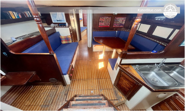 Columbia 57 (1976) – Bill Tripp Sr. Design, 3 Cabins, Ionian Greece
