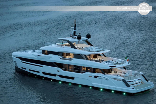 Baglietto DOM 133 (2023), 134ft Aluminum, 5 Cabins – Genova
