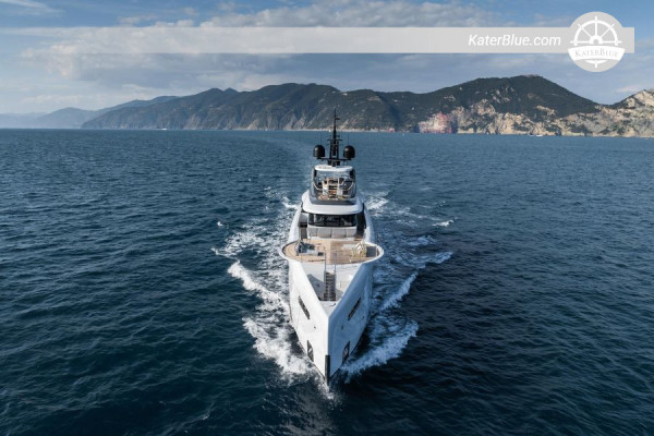 Admiral 55 S-Force (2024) – 55 m Aluminium Superyacht, Armani Casa, Carrara