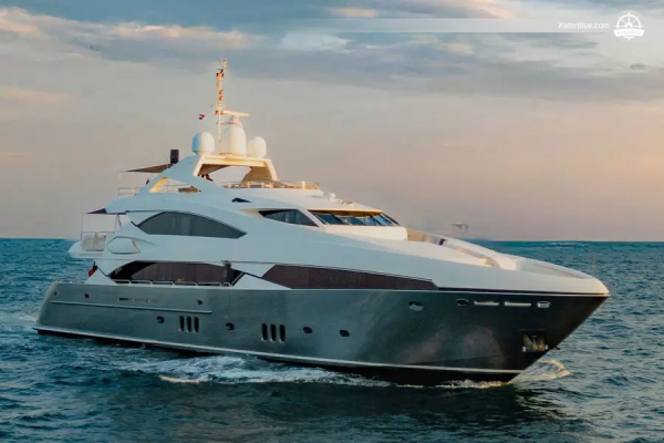 7-Day Luxury Private Yacht Charter | Dubai Marina aboard Sunseeker 131ft – Palm Jumeirah, World Islands & Sir Bani Yas