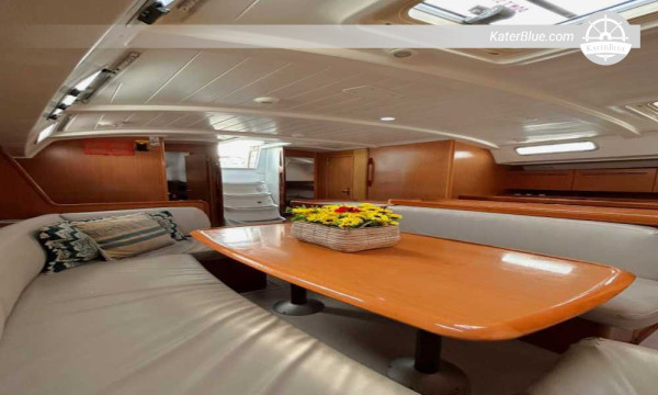 Athens Bareboat Weekly Charter on Cyclades 50.5 - Independent Sailing from Alimos to Cape Sounio, Kythnos, Serifos, Milos, Polyaigos, Sifnos - 12 Guests, Flexible Swim Stops, Air-Conditioned Yacht with Generator