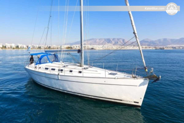 Athens Bareboat Weekly Charter on Cyclades 50.5 - Independent Sailing from Alimos to Cape Sounio, Kythnos, Serifos, Milos, Polyaigos, Sifnos - 12 Guests, Flexible Swim Stops, Air-Conditioned Yacht with Generator