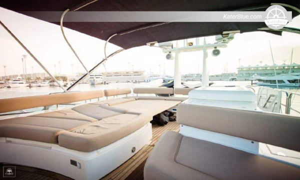 2007 Fairline Squadron 78 for Sale – Refit 2023 – 22.3m Flybridge Yacht – Dubai, UAE