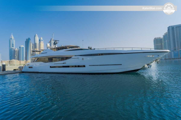 Peri Yachts 37 Weekly Charter – Dubai Skyline & Offshore Island Retreat