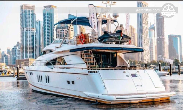 2007 Fairline Squadron 78 for Sale – Refit 2023 – 22.3m Flybridge Yacht – Dubai, UAE