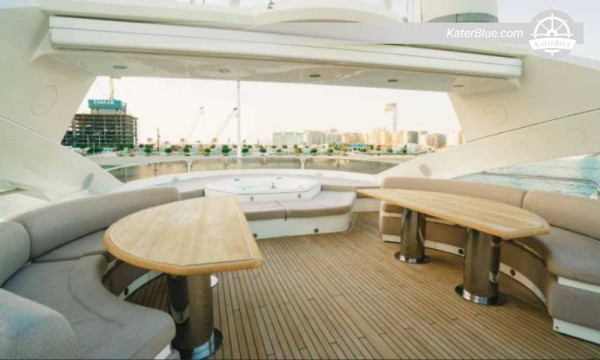 Skippered Weekly Charter on Sunseeker 131 ft – East Coast Adventure & Musandam Fjords – Dubai Marina to Jumeirah Beach, Dibba, Al Aqah, Snoopy Island, Fujairah Fort, Khor Fakkan, Kalba & Musandam