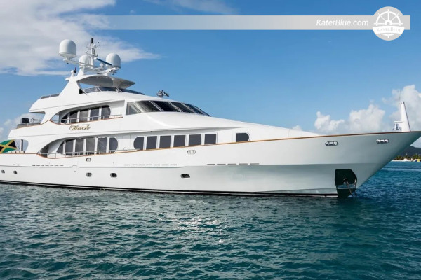 Motorna jahta „TOUCH“ tvrtke Louisbourg iz 2004. godine – 36,6 m, 4 kabine, Fort Lauderdale, Florida