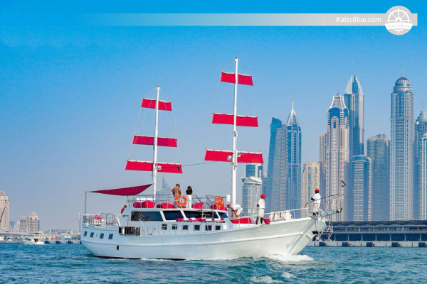 1990 Azure Marine 77ft for Sale – 23m Wooden Passenger Yacht – Dubai, UAE