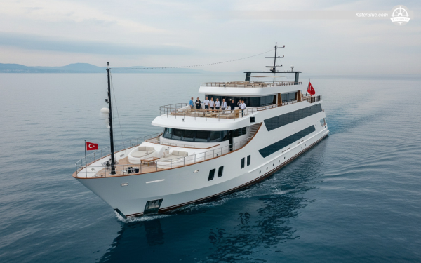 Noleggio settimanale di lusso di 56 metri con yacht da Bodrum | Itinerari nel Golfo di Gökova e nella Baia di Hisarönü | 13 cabine | 26 ospiti con spa e jacuzzi