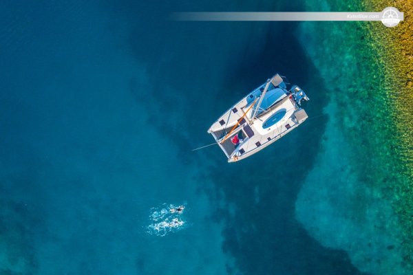 Aluguel semanal de catamarã Excess 11 (sem tripulação) | 4+2 cabines, Fethiye, Turquia