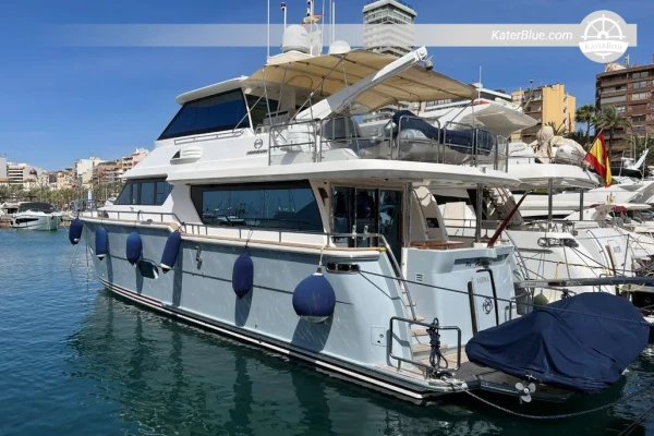 2002 Mangusta 80 Open High-Performance Motor Yacht for Sale – 25.07m, 3 Cabins, 42-Knot Open Yacht, Valencia, Spain
