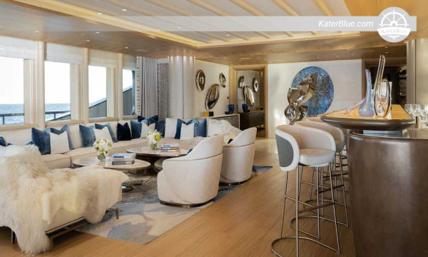 2017 Amels 272 89m Northern European Superyacht for Sale with 2021 Rebuild and Two Helipads