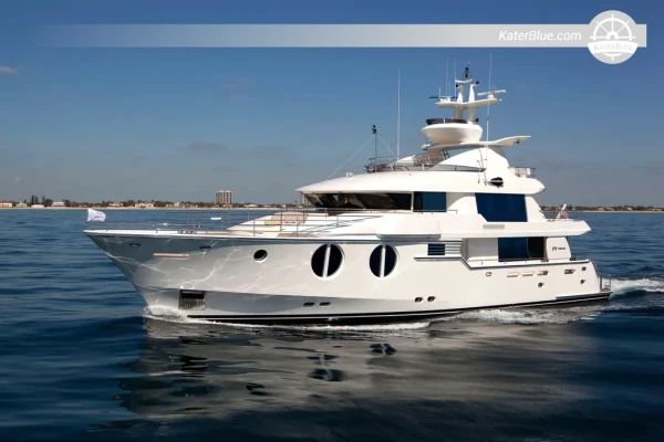 2007 Horizon Vision 68 Skylounge Motor Yacht for Sale – 21.8m Semi-Displacement Yacht, 3 Cabins + Crew, Spain