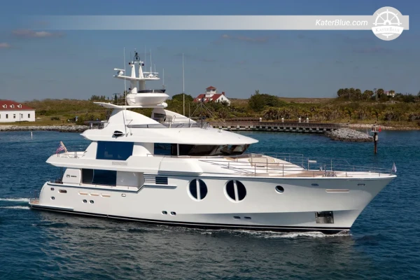 2007 Horizon Vision 68 Skylounge Motor Yacht for Sale – 21.8m Semi-Displacement Yacht, 3 Cabins + Crew, Spain