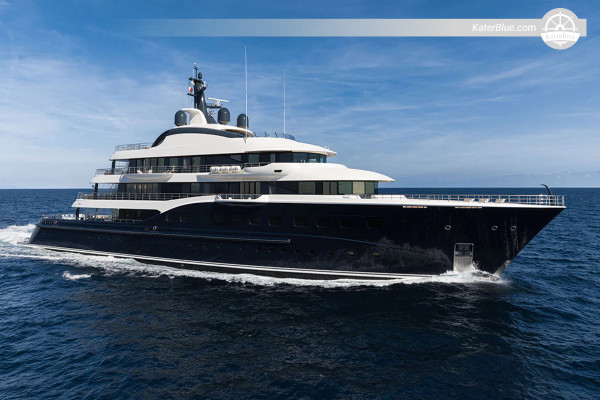 2017 Amels 272 89m Northern European Superyacht for Sale with 2021 Rebuild and Two Helipads