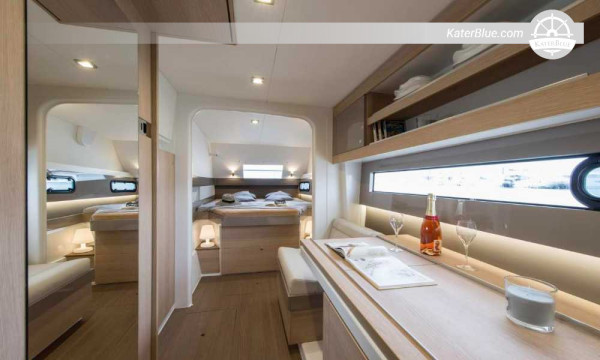Noleggio settimanale di catamarano senza equipaggio Bali 4.0 da Lefkada a Paxos e Antipaxos
