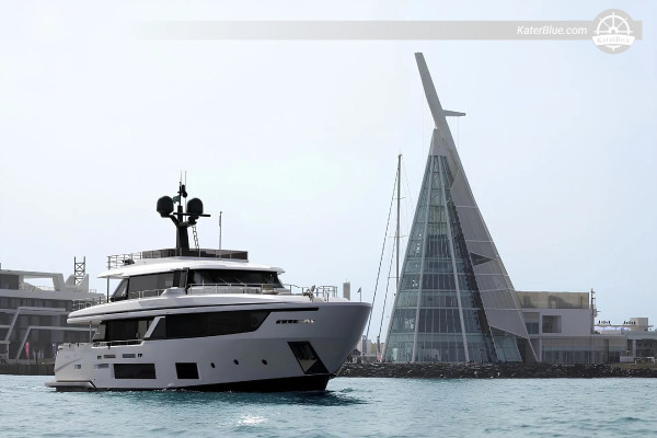 Luxusní modrá trasa Custom Line 28m Northern Luxury - 7denní plavba s posádkou na jachtě z Lusailu do Al Khor, Al Thakira, Fuwairit a Al Ruwais