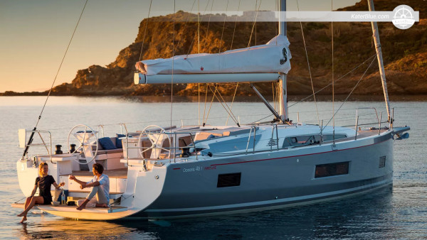 Beneteau Oceanis 46.1 Location hebdomadaire de bateau sans équipage au départ de Lefkas – Route de Céphalonie, Ithaque et Meganissi