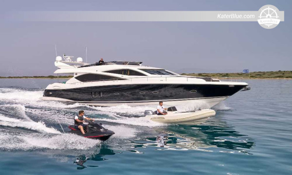 Sunseeker 75 Classic Saronic Escape – Athens Crewed Charter to Aegina, Poros, Hydra, Spetses, Ermioni & Agistri (7N/8D)