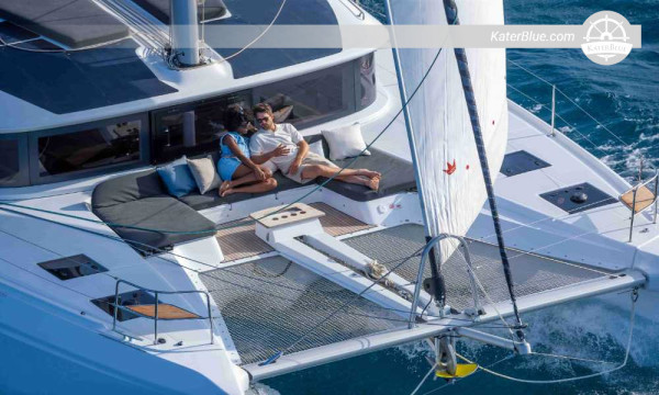 Skippered Lagoon 51 Catamaran Charter 2024 - 7 Nights Lefkas to Ithaca & Kefalonia