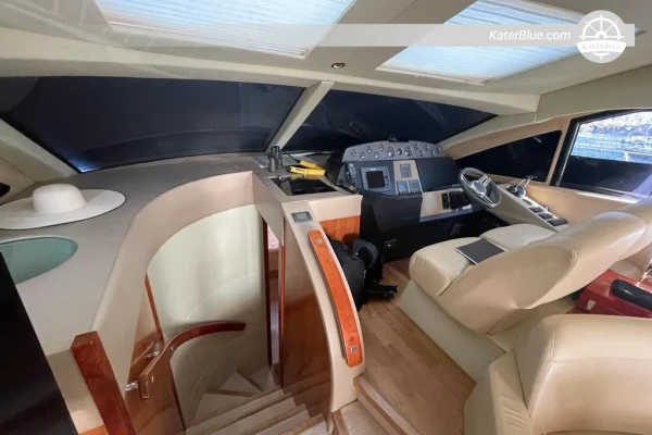 Lancha Sealine T50 (2008) à venda – 15,40 m – 3 cabines – Volvo D9 – Zadar, Croácia