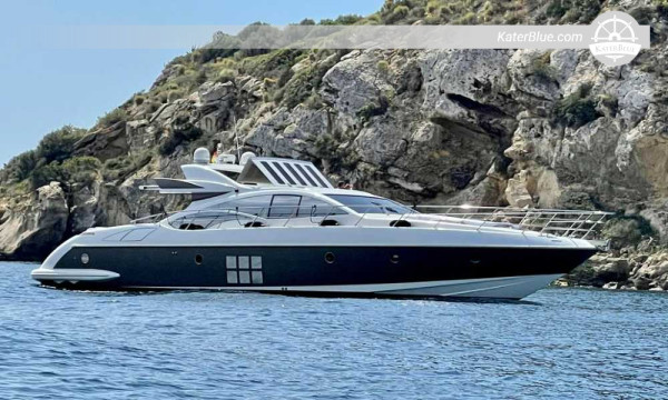 Iate a motor de alto desempenho Azimut 68S (2005) à venda – 20,7 m – 3 cabines – Motor MAN 2720 hp – Ilhas Baleares, Espanha