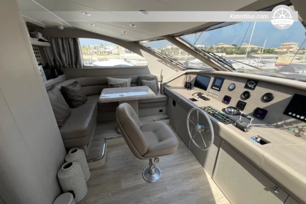 2004 Falcon 86 26.10m Flybridge Motor Yacht, 2024 Refit, 4 Cabins – Dubai UAE